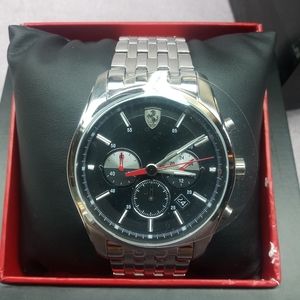Mens Ferrari Dress Watch New With Tags